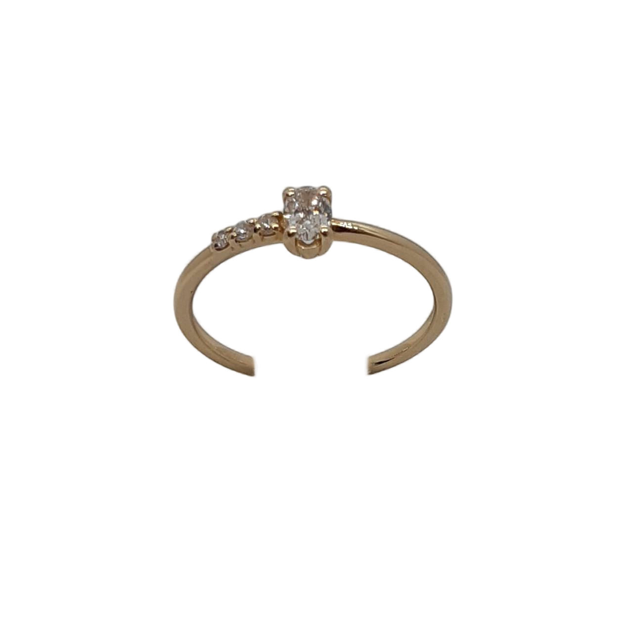 De Diamanten Verlovingsring met modelnummer BREA-0002749 is een schitterende gouden ring van 14 karaat met glans. Deze ring bevat vier diamanten van elk 0,21 karaat in de kleur F (Fijn wit+), zuiverheid SI1. Met een maat van 54 is deze gouden ring perfect voor romantische gelegenheden en verlovingen. Draag het met trots en liefde.