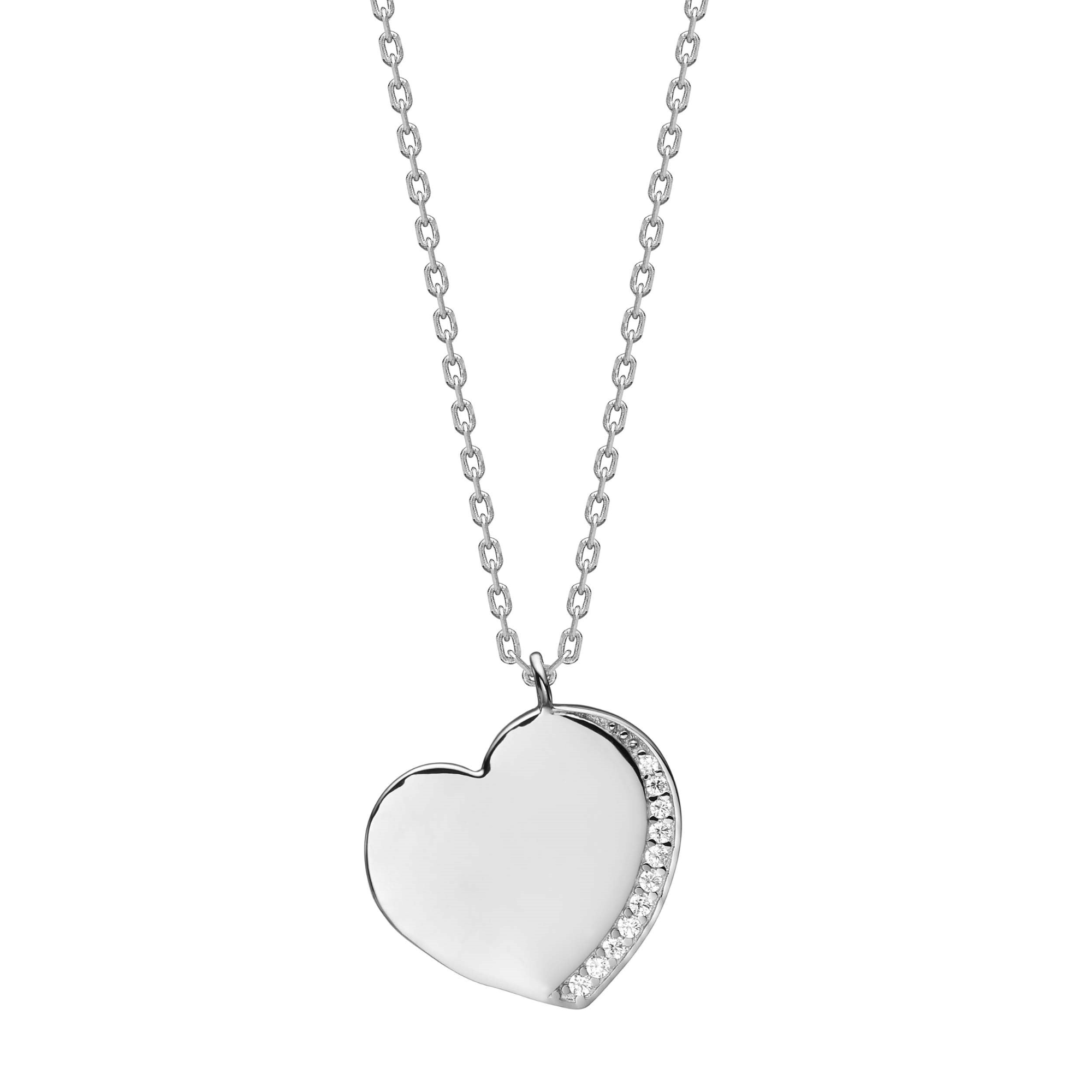 Die Halskette mit Anh&auml;nger aus Silber und Zirkonia, Modellnummer 20452520900, besteht aus hochwertigem 925er Sterlingsilber und hat eine L&auml;nge von 42 cm. Ideal f&uuml;r den Alltag oder besondere Anl&auml;sse, tr&auml;gt man sie am besten allein f&uuml;r einen minimalistischen Look oder kombiniert mit anderen Schmuckst&uuml;cken f&uuml;r mehr Ausdruck. Perfekt f&uuml;r elegante und stilvolle Auftritte.