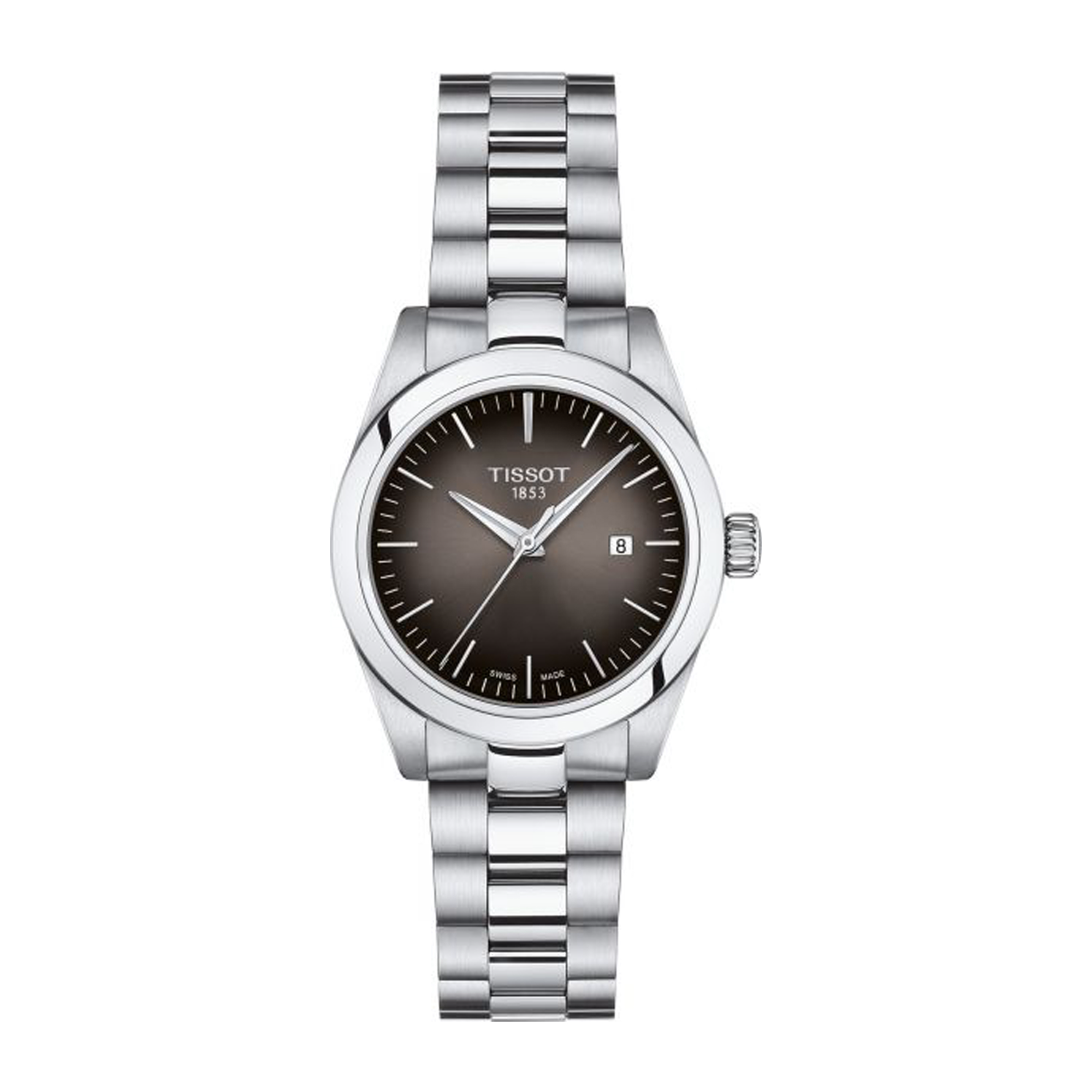 Deze Tissot T-My Lady T1320101106100 heeft een stijlvolle en elegante uitstraling, perfect voor elke gelegenheid. Het horloge heeft functies zoals een datumweergave, een roestvrijstalen band en een extra bruine lederen band en een waterdichte behuizing. Draag het horloge met een chique outfit voor een verfijnde look of combineer het met een casual outfit voor een trendy touch. Een veelzijdig accessoire voor elke vrouw.