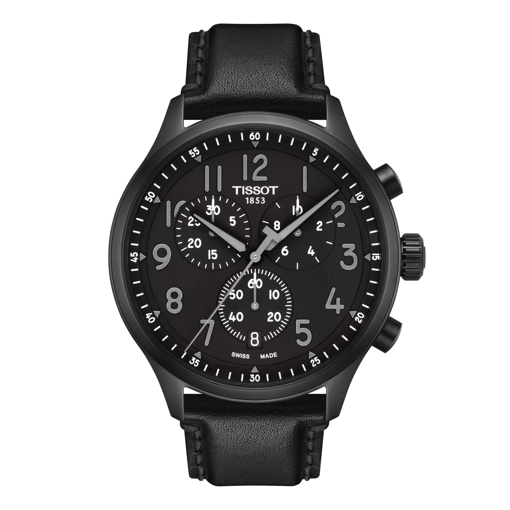 De Tissot Chrono XL T1166173605200 is een robuuste polshorloge met Zwitsers quartz uurwerk. Hij heeft een roestvrijstalen kast met saffierglas en een zwarte wijzerplaat met Arabische indexen. De horloge is hypoallergeen en waterdicht tot 100 meter. Draag hem casual of bij een nette outfit voor een stijlvol accent.