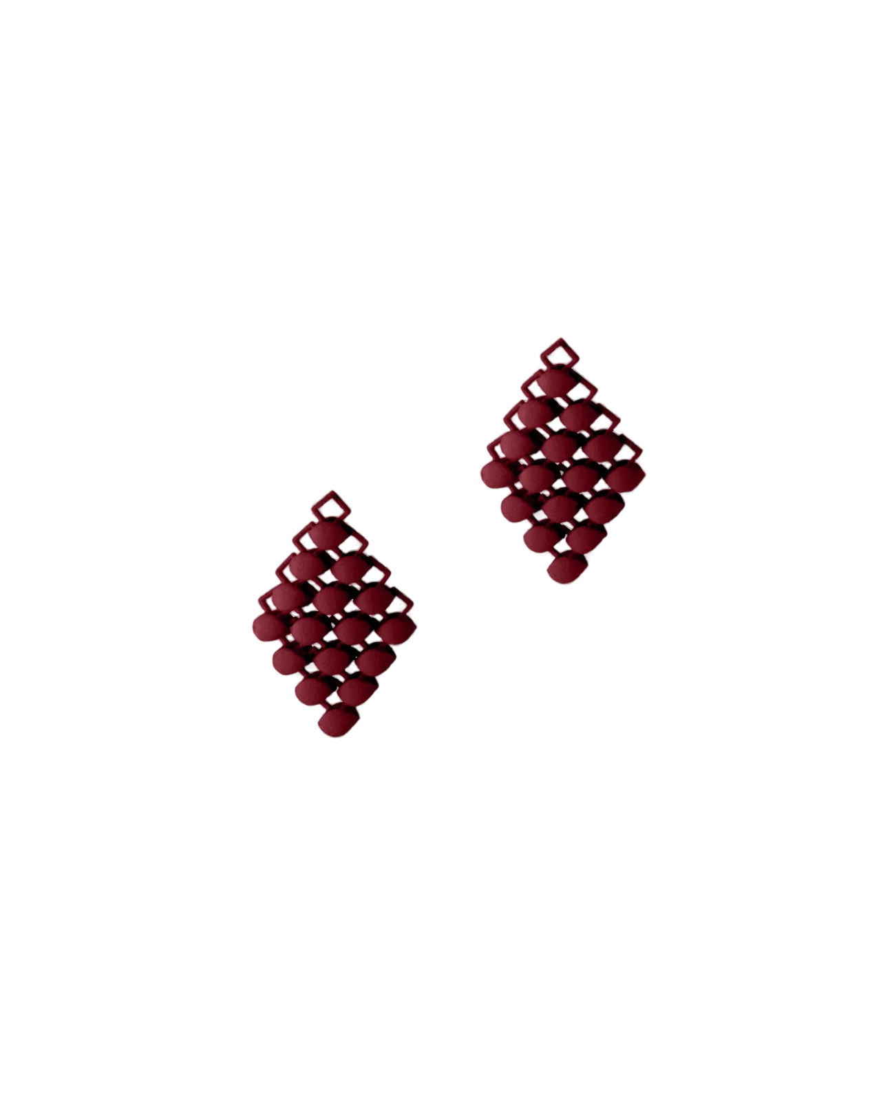 Fabnora essence mini ooringhanger bordeaux red