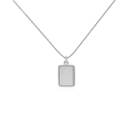 Karma Jewelry Necklace Elia Square Silver