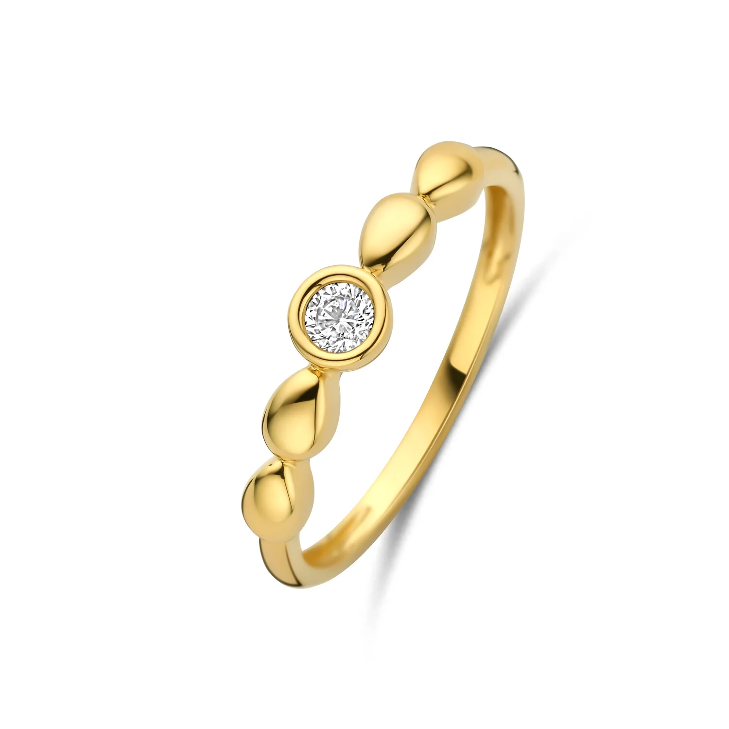 Joy & Julia 14k gg ring zirk