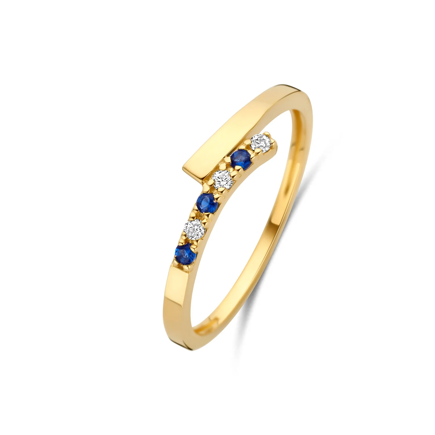 Joy & Julia 14k gg ring zirk saf
