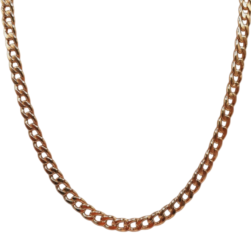 Deze gouden ketting is een elegant sieraad van 14 karaat goud met een lengte van 65 cm en een gewicht van 19,68 gram. De ketting is goudkleurig en heeft een breedte van 5,7 mm. Perfect om alleen te dragen als statement stuk of te combineren met andere kettingen voor een gelaagde look. Ideaal voor elke gelegenheid.