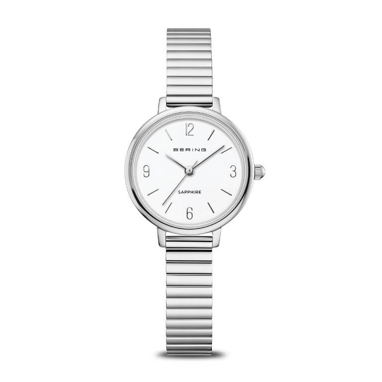 De STALEN DPH BERING MET STALEN FLIXO FLEX BAND, modelnummer 11028-904, is een stijlvol horloge dat perfect om de pols past dankzij de flexibele, stalen band. Het is ontworpen voor comfort en elegantie als polshorloge. Draag het dagelijks om een verfijnde en moderne look te behouden, ideaal voor elke gelegenheid.