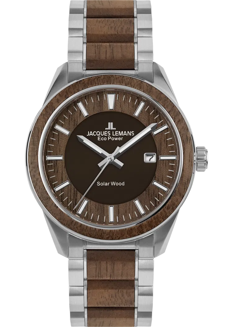 Das Produkt Eco Power 1-2116 JACQUES LEMANS &uuml;berzeugt als umweltfreundliche Armbanduhr (Modellnummer 1-2116H), die stilvolles Design mit Nachhaltigkeit vereint. Ideal f&uuml;r den t&auml;glichen Gebrauch, rundet sie jedes Outfit ab. Am besten am Handgelenk tragen, um Funktionalit&auml;t und Eleganz zu kombinieren. Perfekt f&uuml;r umweltbewusste Tr&auml;ger, die Wert auf Stil legen.