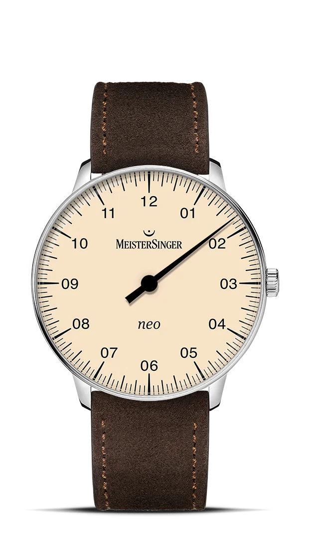 Meistersinger horloge NEO Dial Ivory automaat NES903 36mm