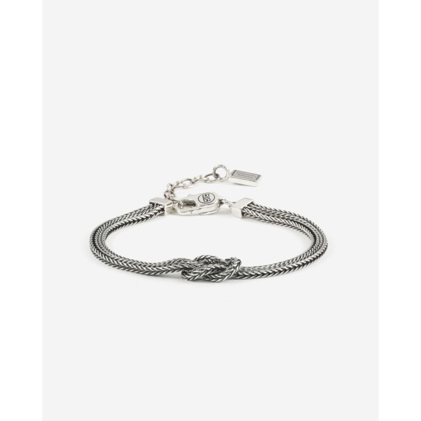 BTB J216 Barbara Mini Knot Bracelet Silver mt C-E