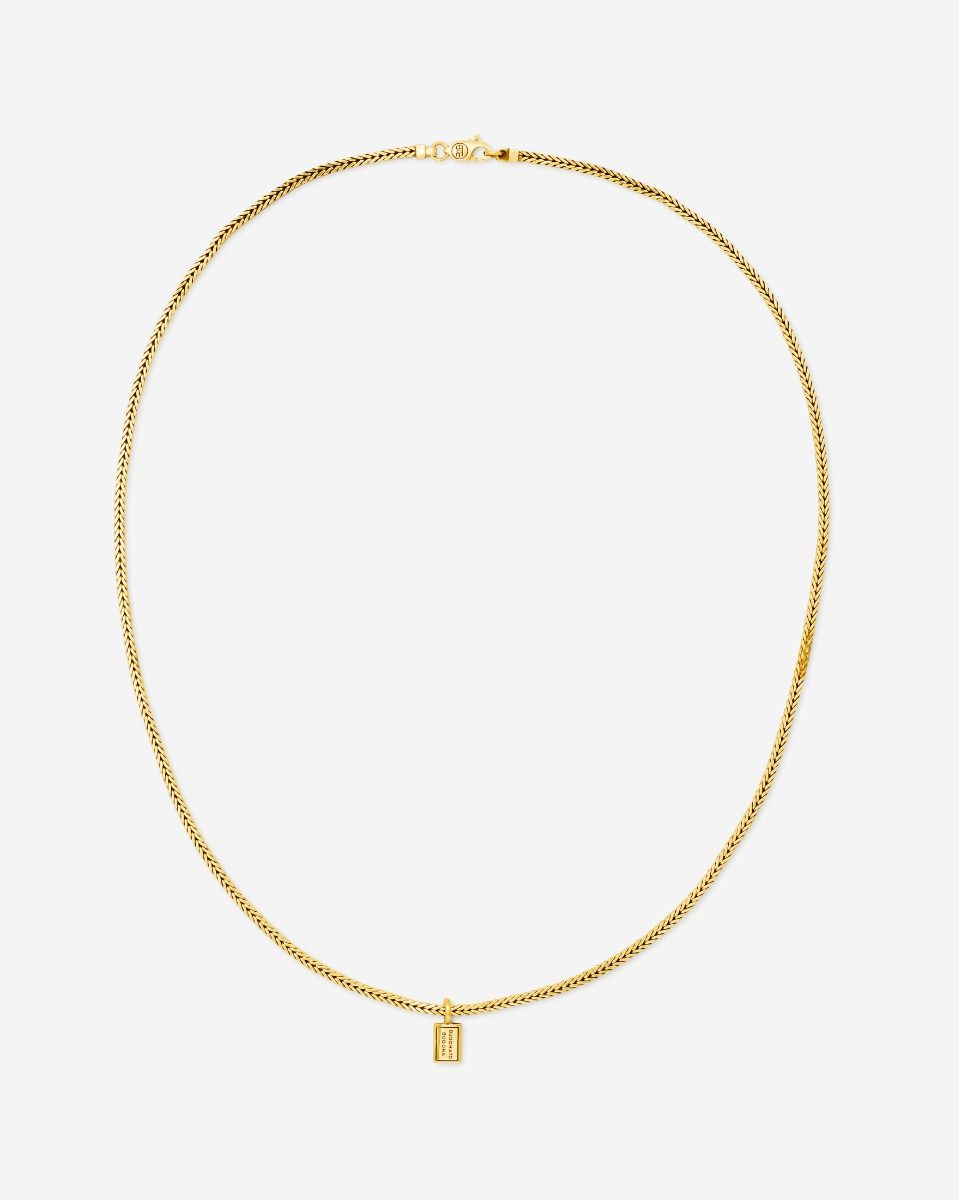 Buddha to Buddha Barbara XS Necklace Gold Vermeil 50 cm | 717GV