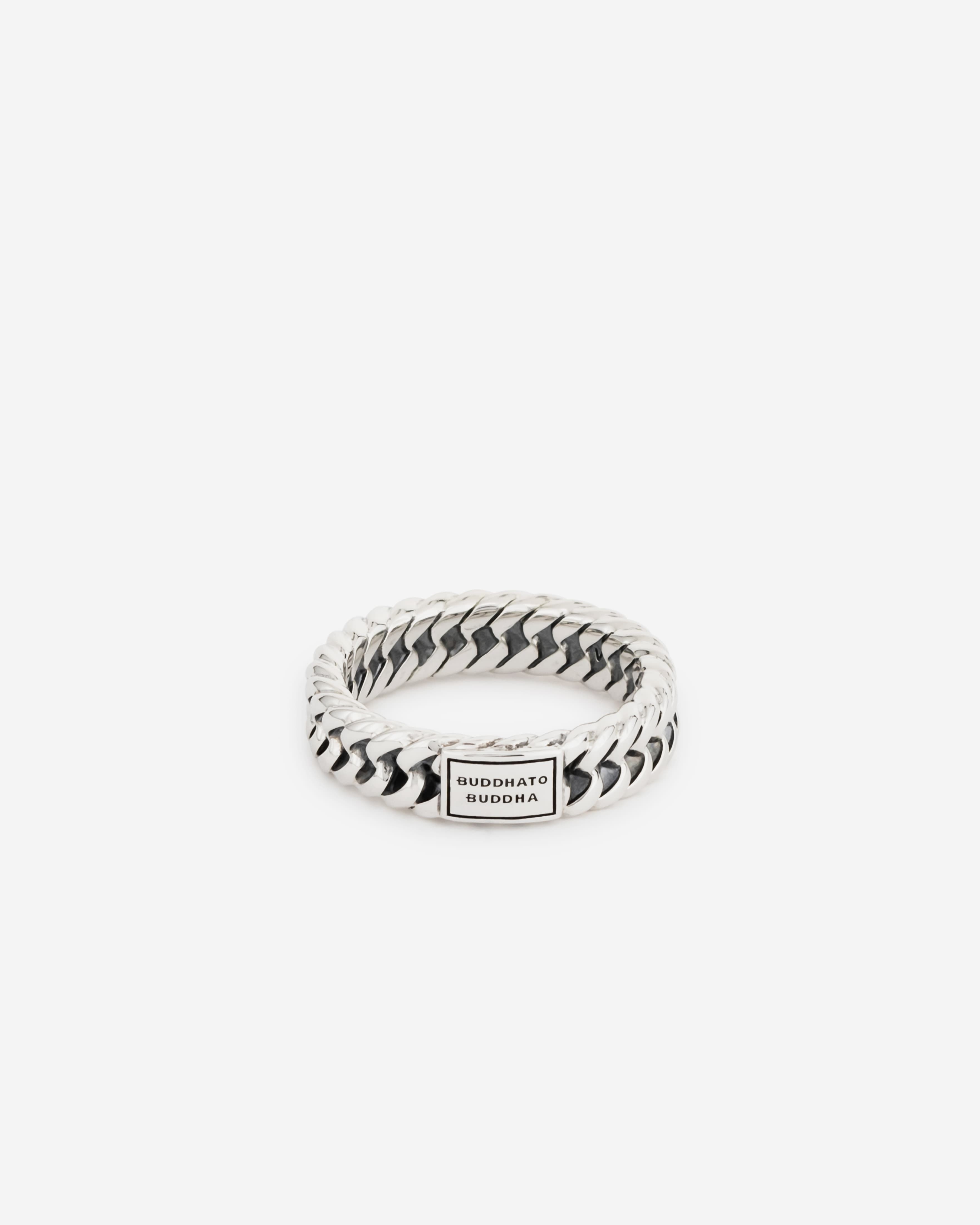BUDDHA TO BUDDHA 614 17 - Chain XS Ring Silver