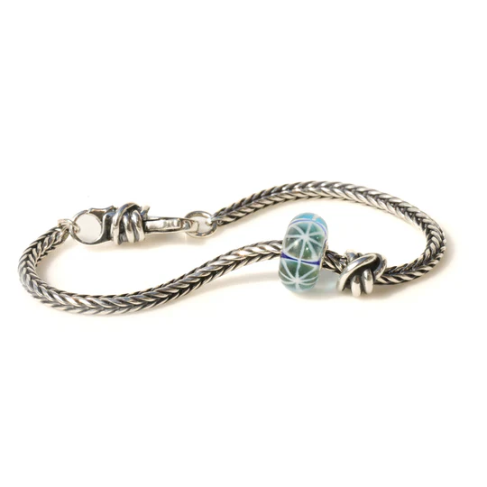Oceaangloed Geluksknoop armband