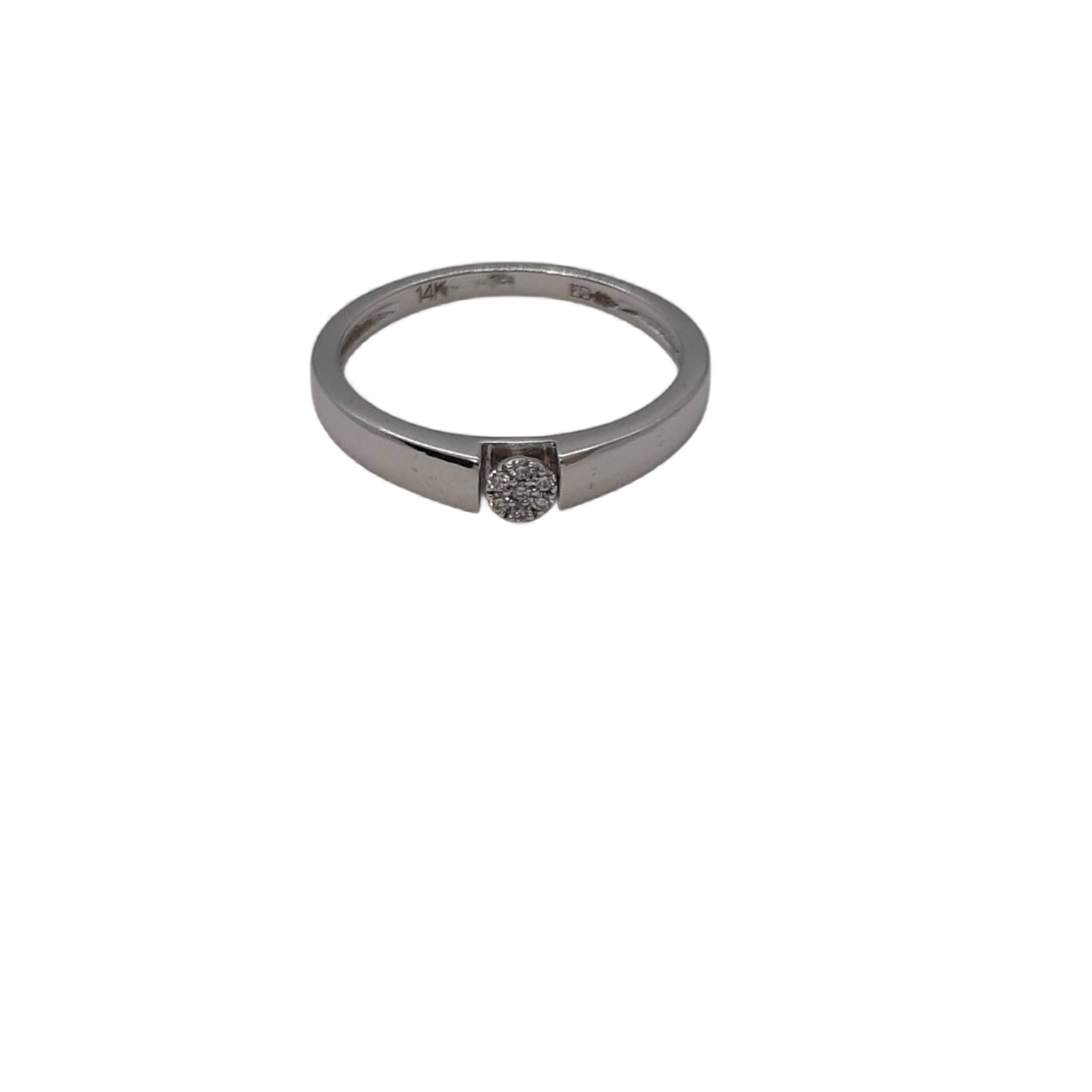 Product: RING van ongekend merk, modelnummer BREA-000215. Gemaakt van witgoud, 14 karaat, met een glanzende afwerking. Geschikt in maat 54. Perfect als elegante aanvulling op elke outfit. Draag deze prachtige ring alleen of stapel met andere ringen voor een chique look. Categorie: JUWEELTYPE: RING, KARAATWEIGHT: 14kt.