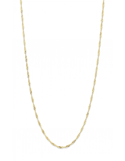 Mori Gold Filt&eacute; 40-GF-SIN01819 armband 1,8mm brede Singapore schakel, goud gevuld 1/20
