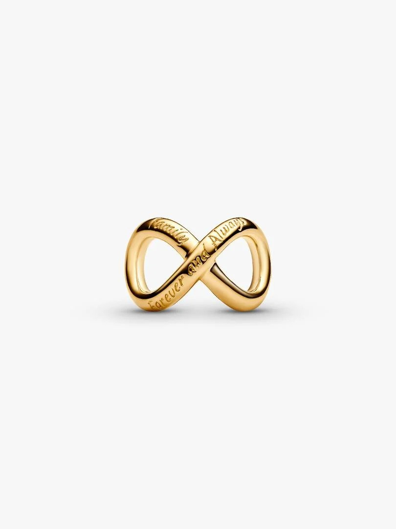 De PANDORA Forever & Always oneindigheidsbedel, modelnummer 763243C00, is een prachtige hanger die behoort tot de categorie sieraden. Deze elegante hanger symboliseert eeuwige liefde en verbondenheid. Draag hem aan een ketting of armband voor een persoonlijke touch en een verfijnd accent bij elke outfit. Perfect als cadeau voor een speciale gelegenheid.