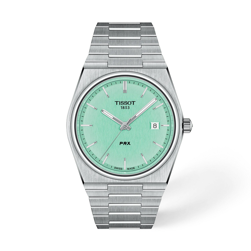 De Tissot PRX T1374101109101 heeft een stijlvolle en moderne uitstraling met een roestvrijstalen band en kast. Het horloge is voorzien van een quartz uurwerk, een datumweergave en is waterbestendig tot 100 meter. Draag dit horloge casual met een jeans en T-shirt of chique bij een pak. Een veelzijdig horloge voor elke gelegenheid!