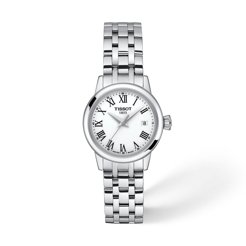 De Tissot Classic Dream T1292101101300 heeft een stijlvolle, klassieke uitstraling met een ronde wijzerplaat, datumaanduiding en een stevige stalen band. Dit horloge is perfect voor dagelijks gebruik en speciale gelegenheden. Draag het met formele of casual outfits voor een tijdloze uitstraling. Het is waterbestendig tot 30 meter diepte en heeft een garantie van twee jaar. Maak je look compleet met dit prachtige horloge van Tissot!