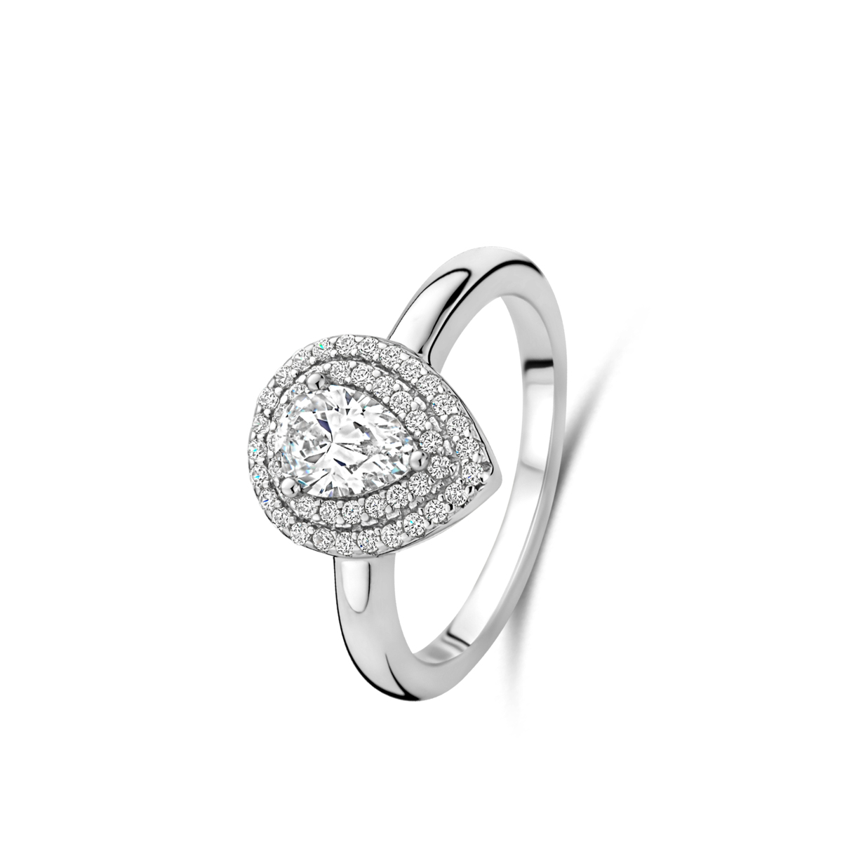 Ring in zilver met zirconia van het merk Naiomy 