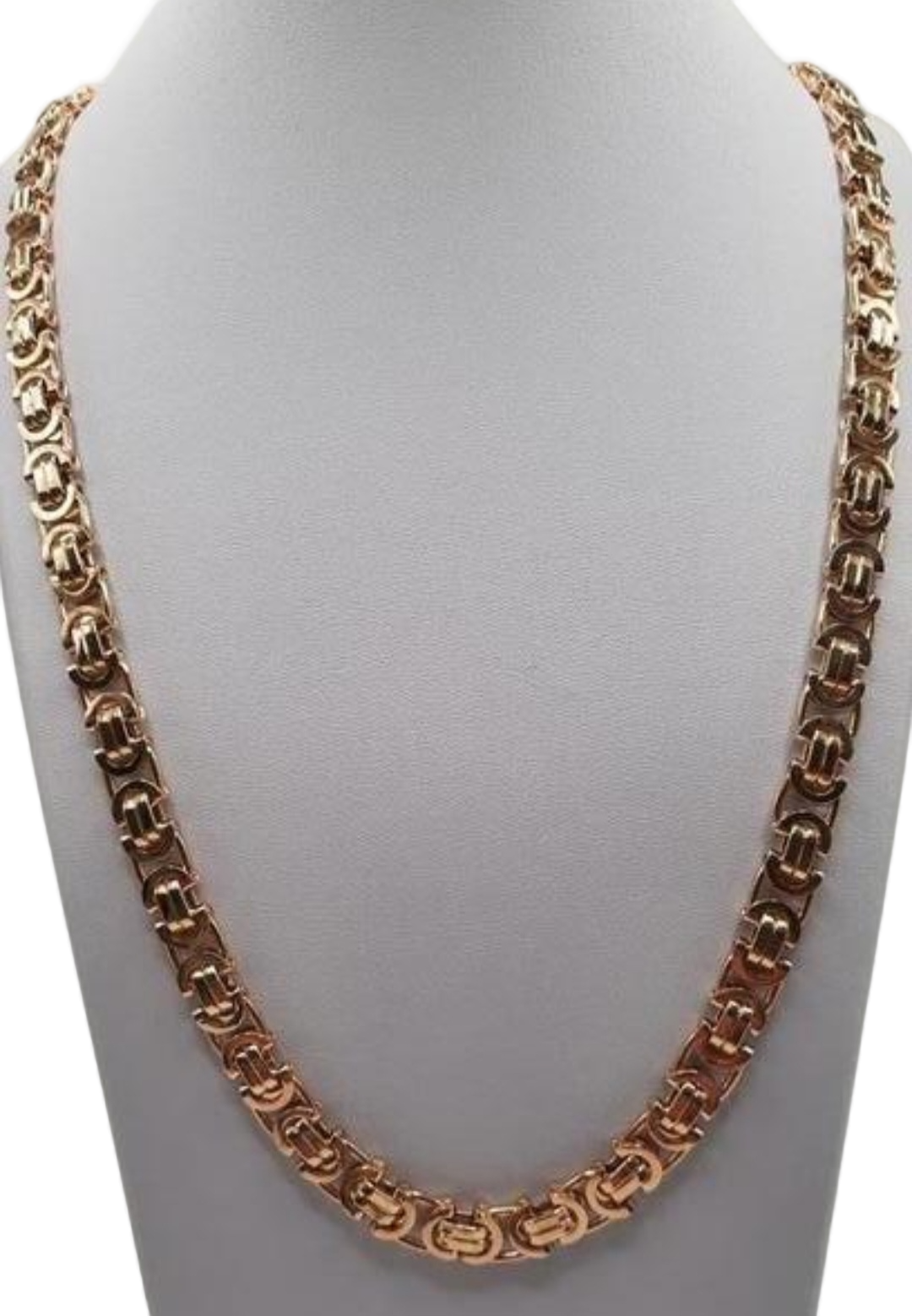 De gouden ketting BREA-JOY-0003939 is een verfijnde halsketting van een onbekend merk, gemaakt van 14 karaats goud. Hij meet 70 cm met een gewicht van 69,4 gram en een breedte van 8,2 mm. Perfect om solo te dragen voor een elegante look of te combineren met andere kettingen voor een gelaagd effect.