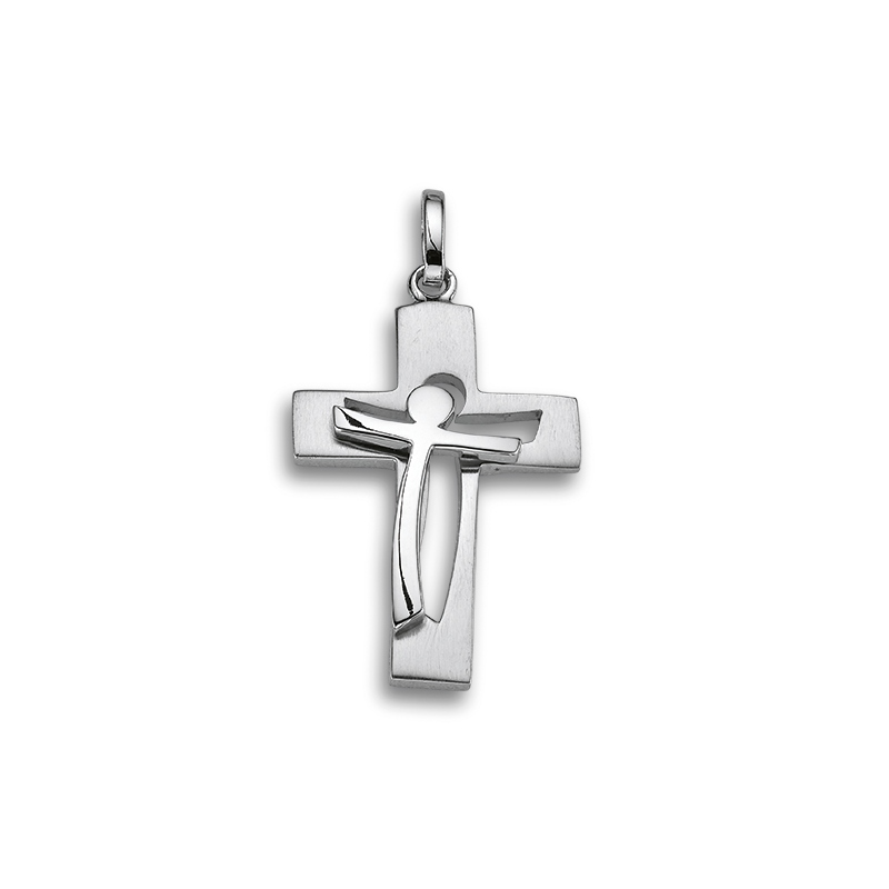 Der Anh&auml;nger Silber Kreuz mit der Modellnummer 5-216196-001 ist ein stilvolles Schmuckst&uuml;ck der Kategorie "Jewel", speziell als "Pendant" entworfen. Dieses zeitlose Kreuz aus hochwertigem Silber l&auml;sst sich hervorragend an einer Silberkette tragen und passt zu jedem Outfit, egal ob chic oder leger. Ideal f&uuml;r den t&auml;glichen Gebrauch oder besondere Anl&auml;sse.