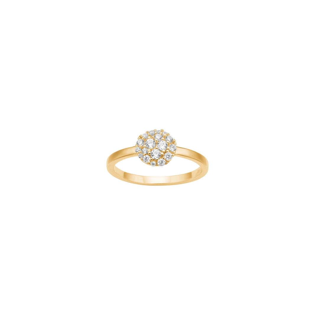 Dieser Ring, Modellnummer 10451385954, besticht durch seine edle Kombination aus vergoldetem 925er Sterlingsilber und funkelnden Zirkonia-Steinen. In Gr&ouml;&szlig;e 54 und geeignet f&uuml;r den t&auml;glichen Gebrauch, passt er perfekt zu jedem Outfit f&uuml;r jeden Anlass. Tragen Sie ihn als Eyecatcher zu schlichten Outfits oder kombinieren Sie ihn mit weiteren goldenen Schmuckst&uuml;cken f&uuml;r einen glamour&ouml;sen Auftritt.