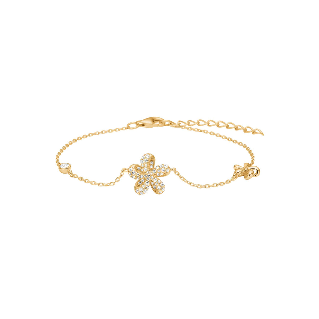 Das Armband Silber GP Zirkonia (Modellnummer 80600115900) ist ein elegantes Schmuckst&uuml;ck in der Kategorie "Jewel" und Typ "Bracelet" mit einer Gr&ouml;&szlig;e von 19 cm. Es besticht durch seine funkelnden Zirkoniasteine, die in silberfarbener Vergoldung eingefasst sind. Tragen Sie es solo f&uuml;r einen subtilen Look oder kombinieren Sie es mit anderen Armb&auml;ndern f&uuml;r einen modischen Auftritt.