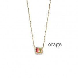 Orage collier verguld