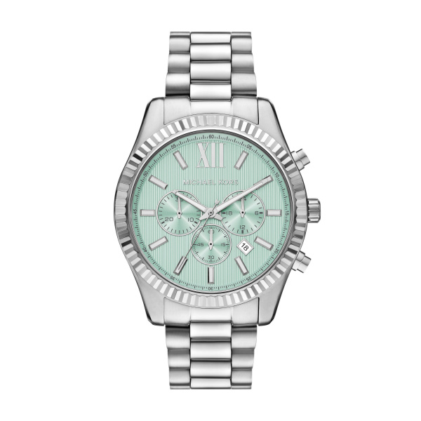 De MICHAEL KORS Horloge Lexington MK9264 is een stijlvolle herenpolshorloge met een kastgrootte van 45 mm. Uitgevoerd in zilverkleurig roestvrij staal, biedt het een datumfunctie. Deze elegante horloge is ideaal voor zowel formele als casual gelegenheden, passend bij zowel zakelijke als casual outfits voor een verfijnde uitstraling.