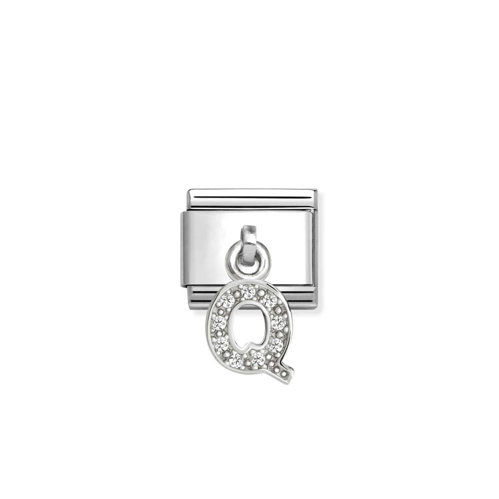 Series	Letters
Jewellery material	Stainless Steel, Silver
Stone_type	Zirconia
Stone-color	White
Category	Link
Brand	Nomination Jewellery