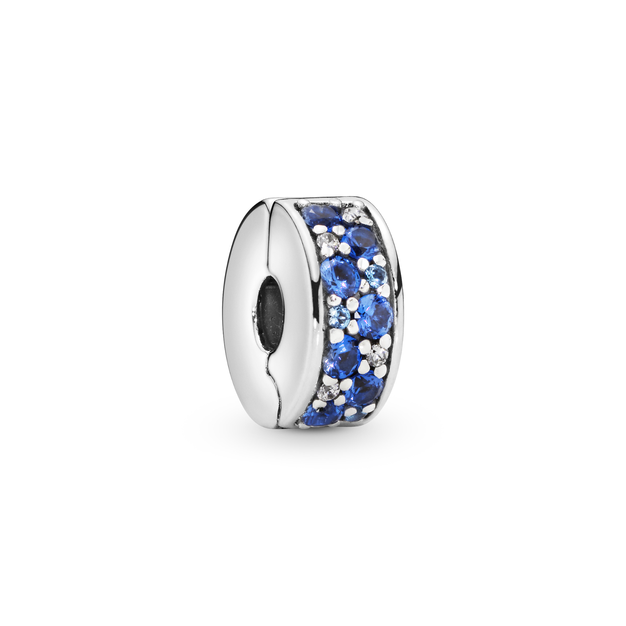 Pandora - Blauwe clip - 791817NSBMX