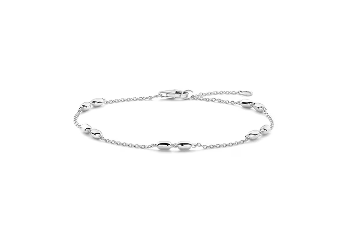 Moments 25403AW Armband met Tonnetjes 