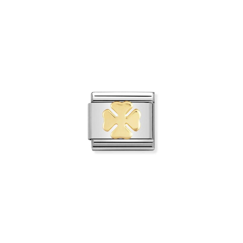 Series	Good luck
Jewellery material	Stainless Steel + Gold 18K
Category	Link
Brand	Nomination Jewellery