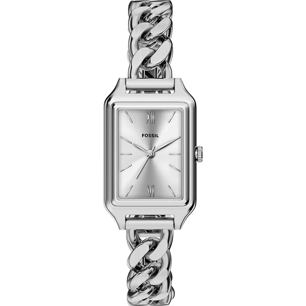 De Fossil ES5477 Raquel horloge is een stijlvol polshorloge, ideaal voor dagelijks gebruik en speciale gelegenheden. Draag het om je linker- of rechterpols, afhankelijk van je persoonlijke voorkeur. Combineer het met casual of formele kleding voor een elegante uitstraling. De tijdloze esthetiek maakt het een veelzijdig accessoire voor elke garderobe.
