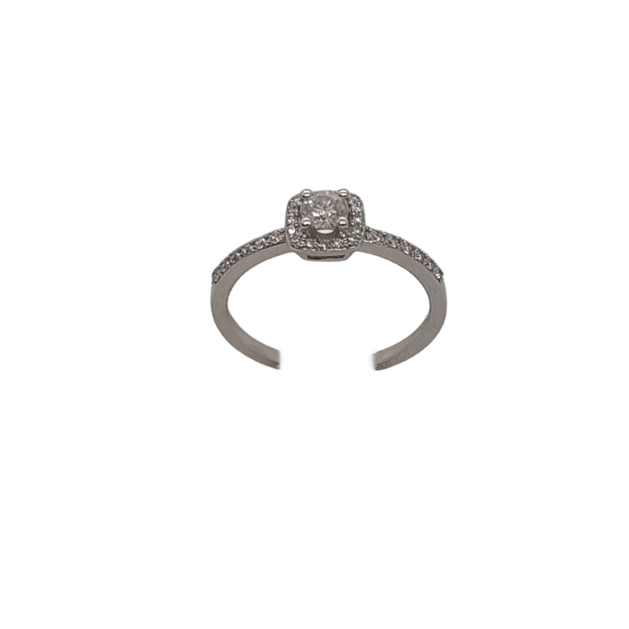 De Diamanten Verlovingsring, modelnummer BREA-0002747, is een verfijnde gouden ring met 30 ronde diamanten van SI1 zuiverheid en F-kleur. De ring is glanzend afgewerkt en heeft een totale gewicht van 14kt in witgoud. Perfect om romantische gelegenheden te vieren. Draag hem op je ringvinger voor een elegant statement. Beschikbaar in maat 54.