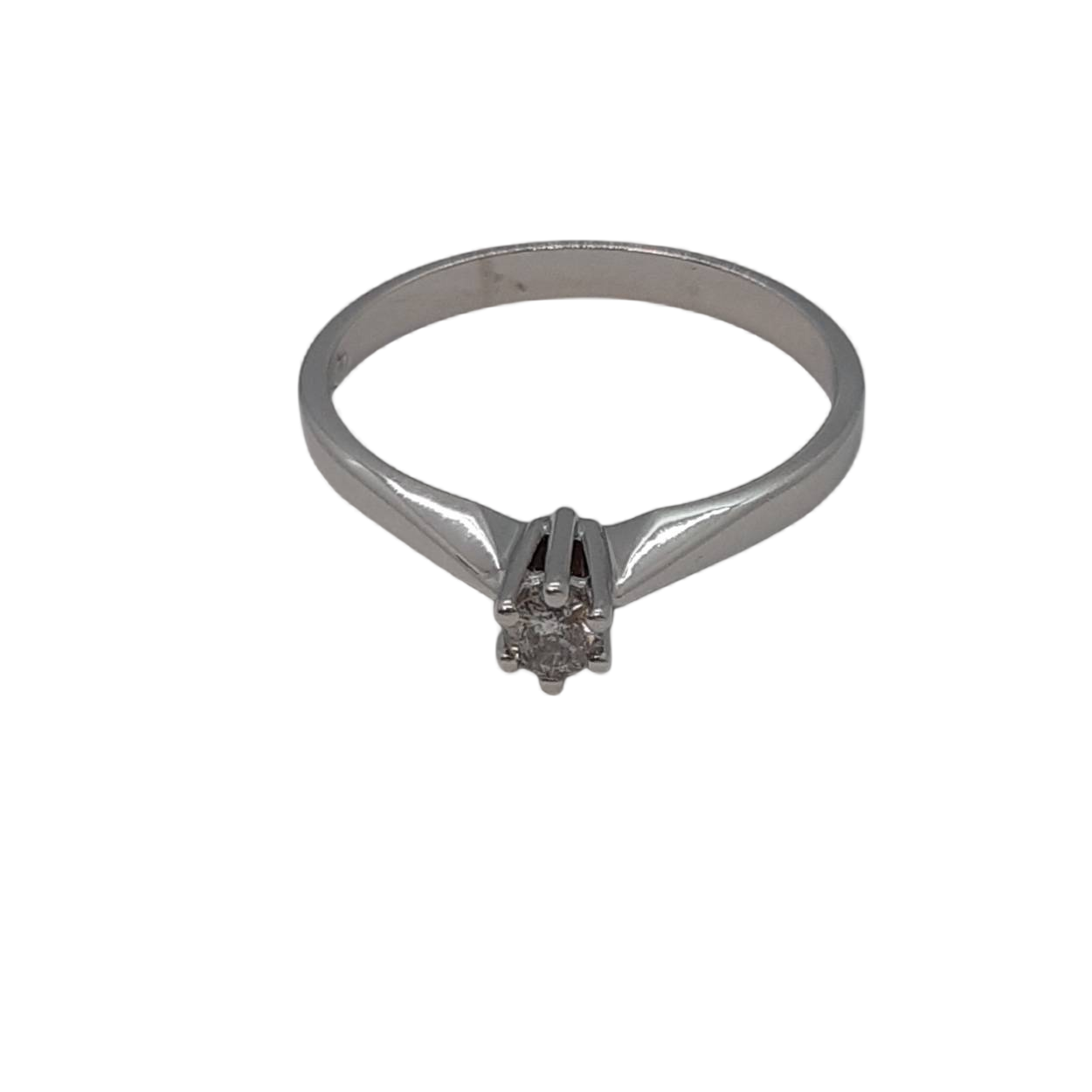 Dit prachtige sieraad, modelnummer BREA-000287, is een elegante ring gemaakt van 14-karaats witgoud met SI2-zuiverheid en heeft een totale gewicht van 0.15 karaat. Ideaal om zowel dagelijks als bij speciale gelegenheden te dragen. Laat je handen stralen met deze glanzende ring, maat 54, een echte blikvanger!