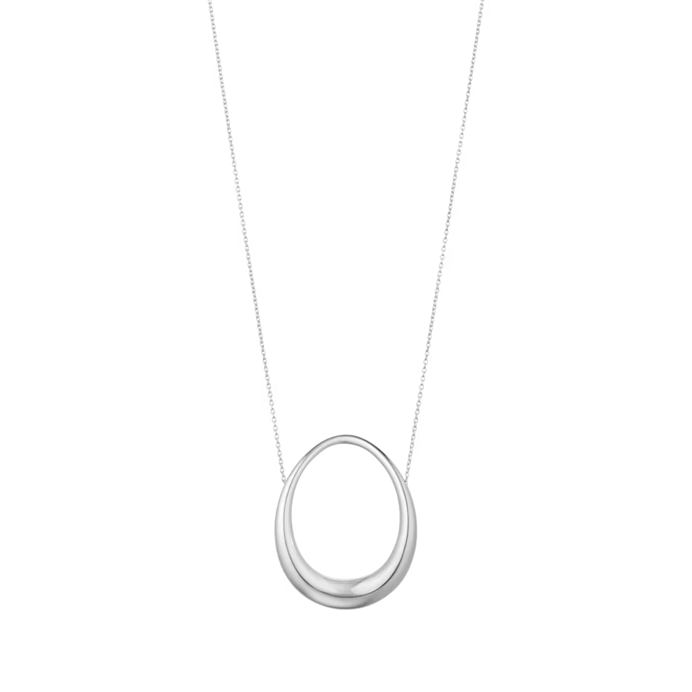 GEORG JENSEN ZILVEREN COLLIER OFFSPRING LARGE 60CM