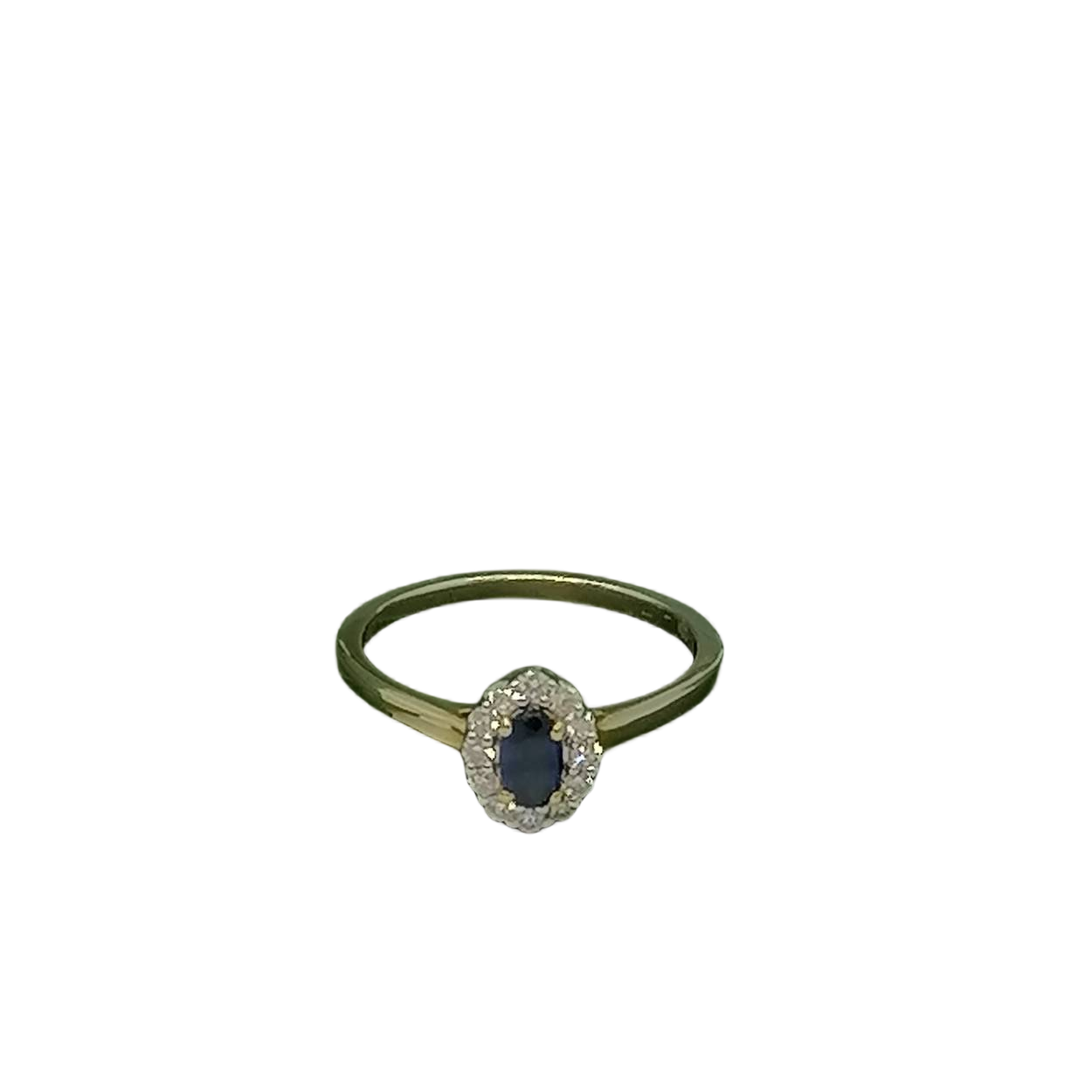 Deze prachtige ring, modelnummer BREA-000246, is gemaakt van 14-karaats geelgoud en bevat zowel een 0.30 ct SI1 H-kleur diamanten als saffier. Ideaal voor dagelijks gebruik, dankzij de elegante glans en verfijnde afwerking. Draag hem afzonderlijk of combineer met andere sieraden voor een stijlvolle look. Ringmaat: 54. Kleur: goud.