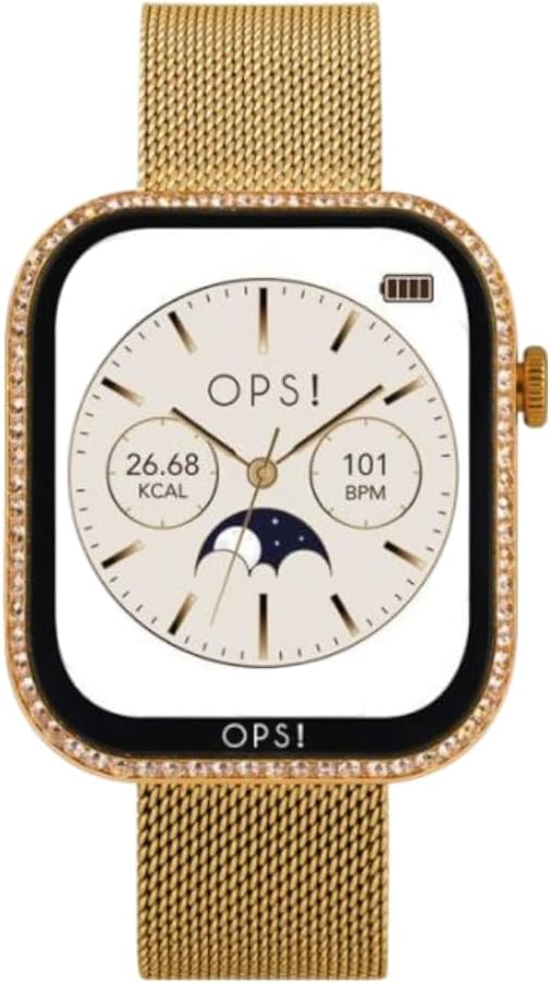 De OPSSW-65 is een stijlvolle horloge die moderne technologie combineert met een elegant ontwerp. De kenmerken omvatten een waterdichte behuizing, nauwkeurige tijdsmeting en een comfortabele polsband. De beste manier om dit horloge te dragen is strak om de pols, passend bij zowel formele als casual outfits voor een tijdloze uitstraling. Perfect voor elke gelegenheid!