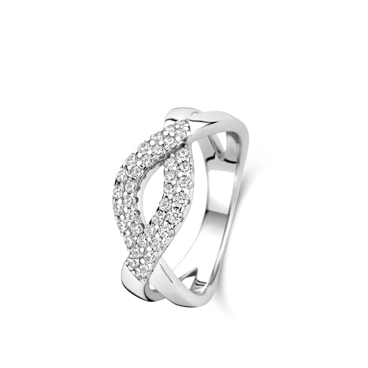 Ring in zilver met zirconia van Naiomy 