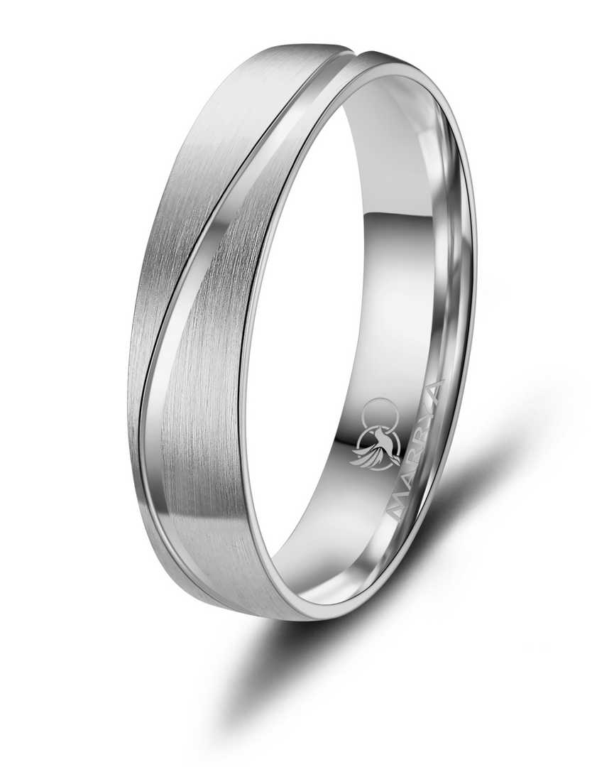 Heren ring van edelstaal 