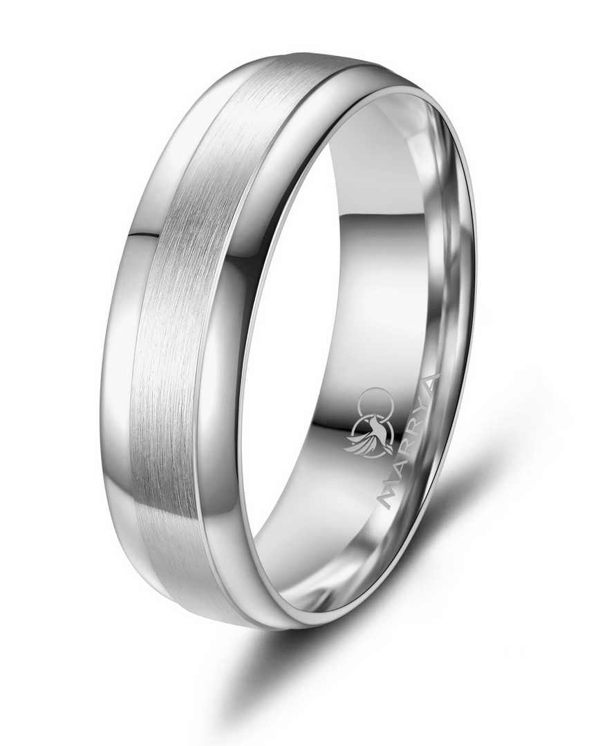 Heren ring van edelstaal