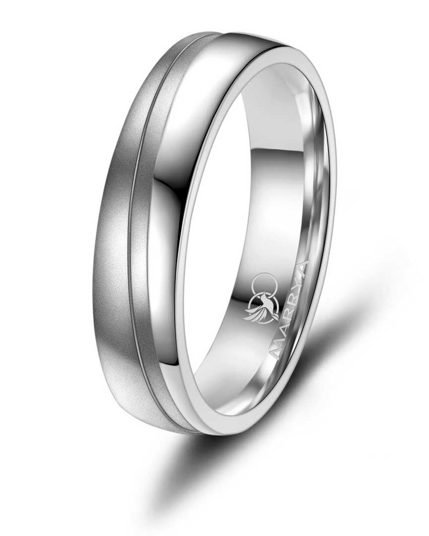Heren ring van edelstaal