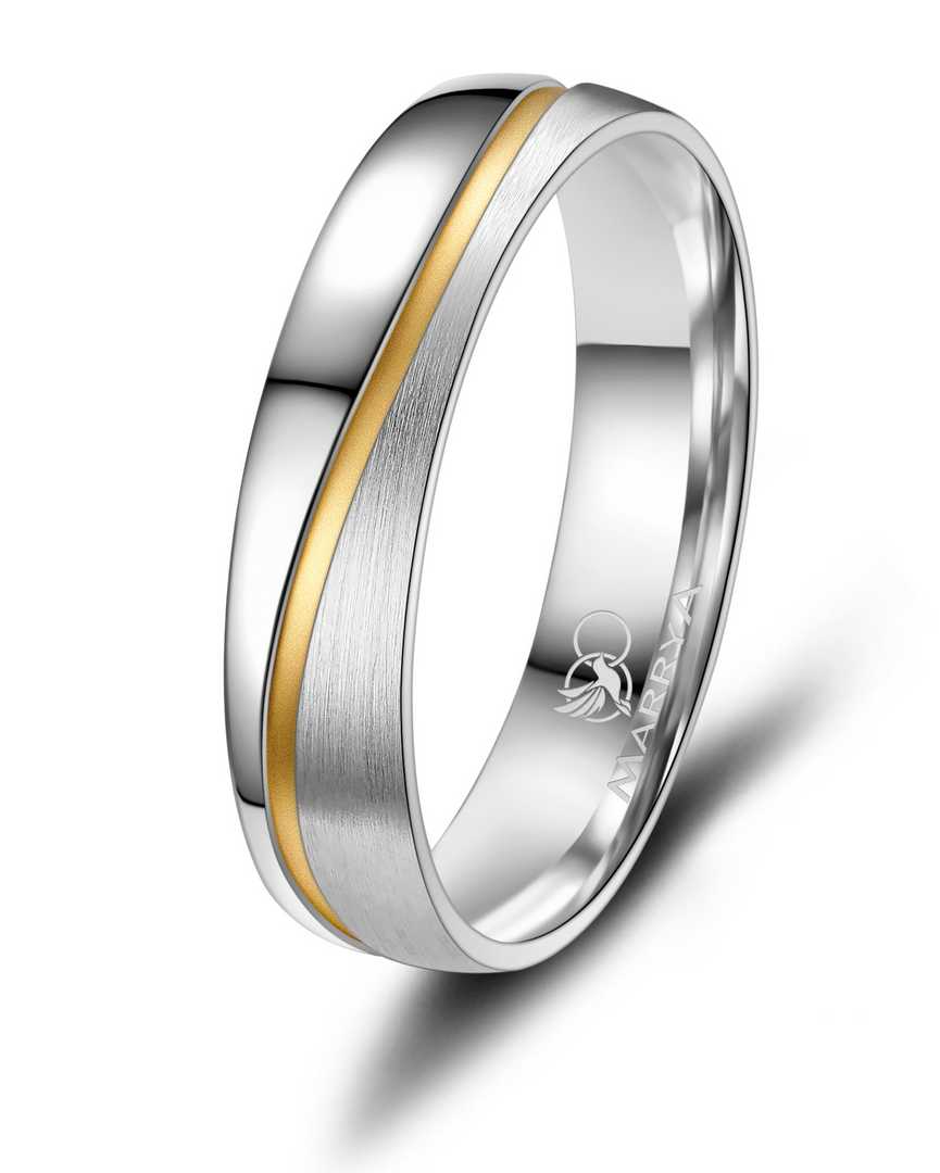 Heren ring van edelstaal