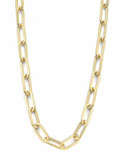 Ketting open schakel mori gold filled 14 kt