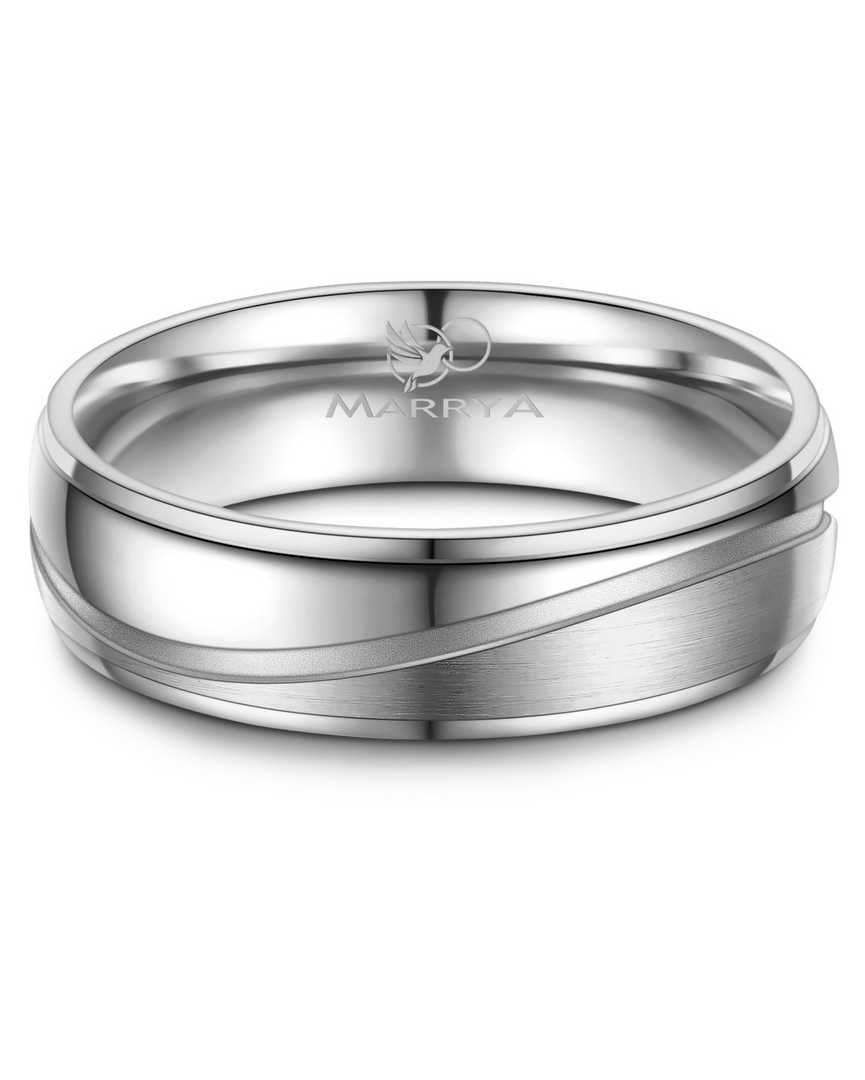 Heren ring uit edelstaal