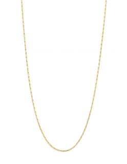Gold filt&eacute; 1,3 mm brede palmier schakel, goud gevuld
