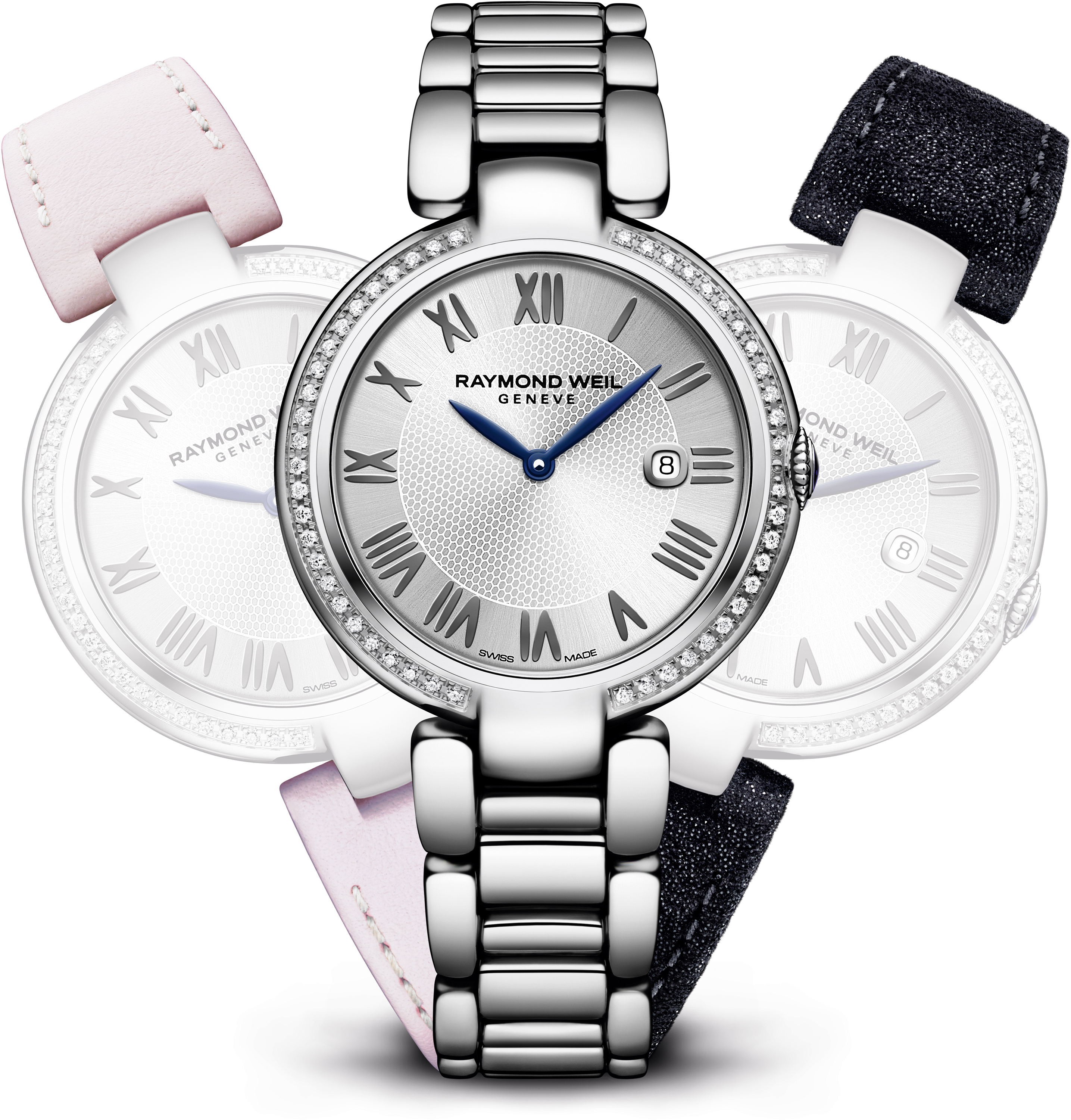 Dit is een horloge van het merk Raymond Weil gemaakt voor dames.
De specificaties zijn als volgt:
Kastmaat: 32 mm
Waterdichtheid: 5 ATM / 50 Meter / 165 Feet
Dit horloge heeft de volgende functies/eigenschappen:
Datumaanduiding