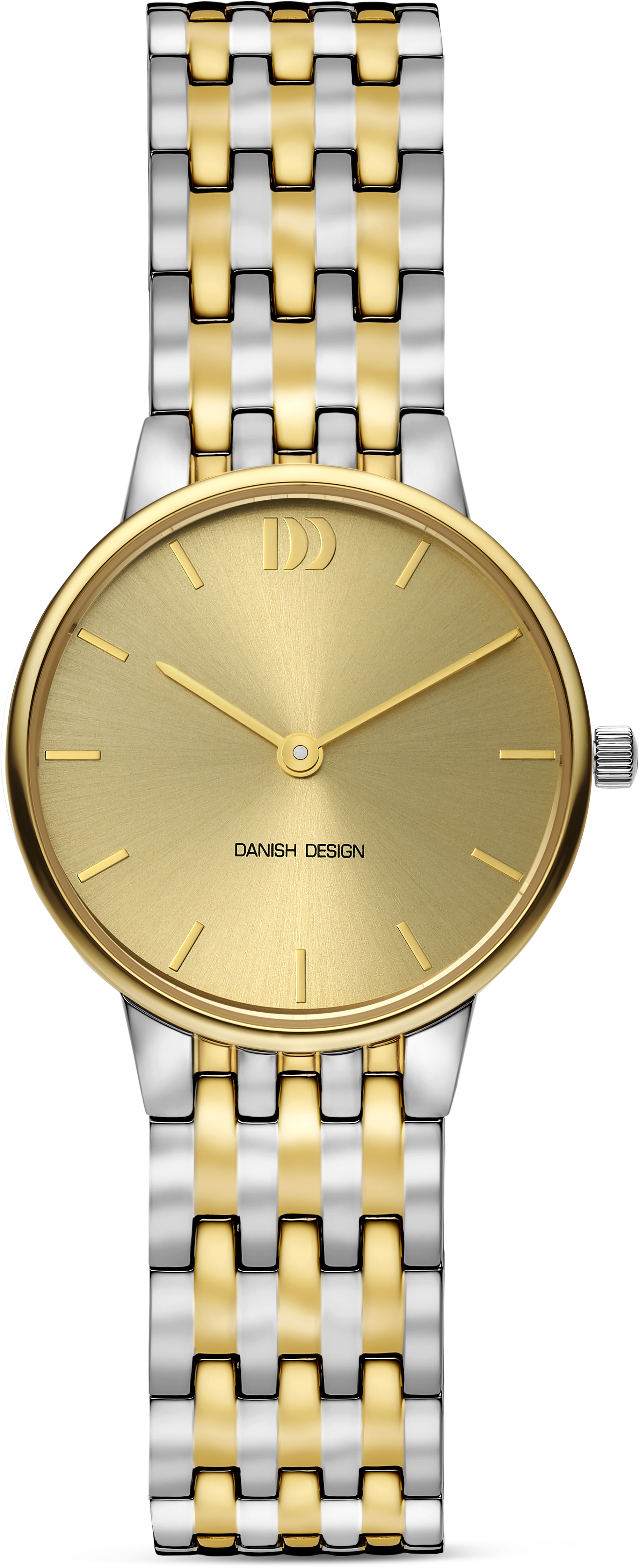 Dit is een horloge van het merk Danish Design gemaakt voor dames.
De specificaties zijn als volgt:
Kastmaat: 28 mm
Kastdikte: 6,1mm
Bandlengte: 170
Bandbreedte: 14
Waterdichtheid: 3 ATM / 30 Meter / 100 Feet