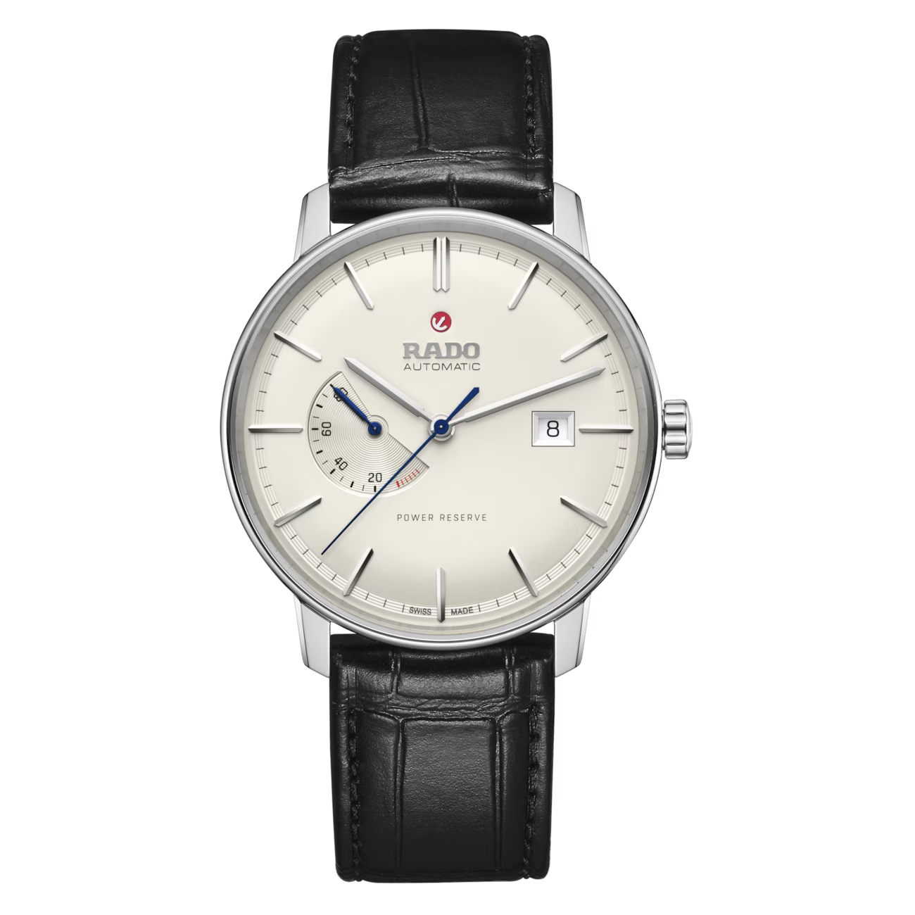 The Coupole Classic Automatic takes the design of a traditional wristwatch and adds the distinctive Rado element of sapphire crystal, ensuring brilliant shine, easy readability and ultimate protection for the beautiful dials.