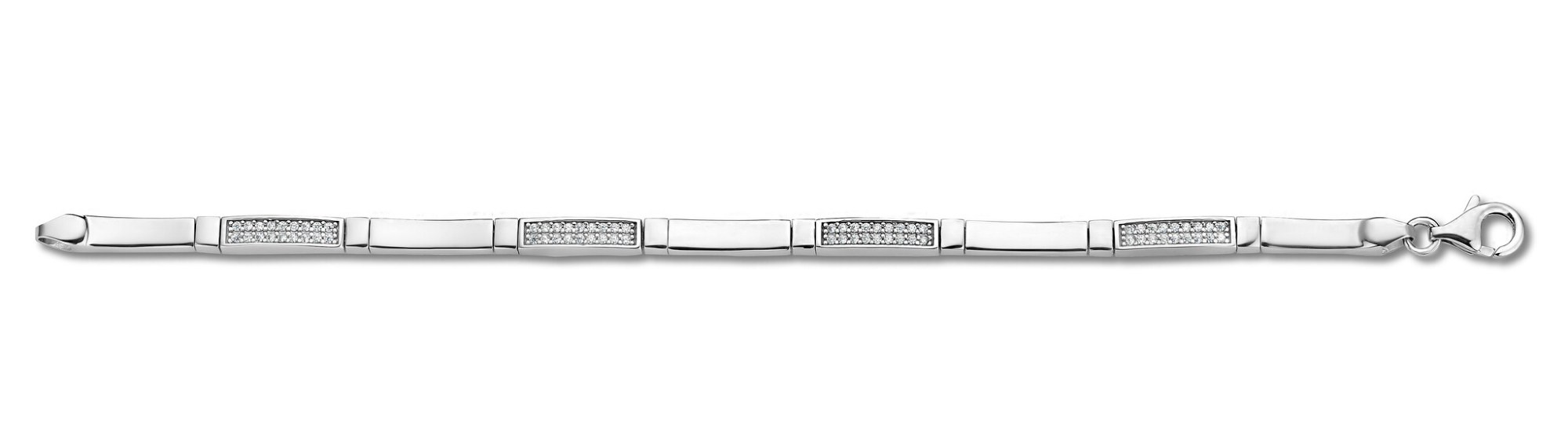 Rosa di Luca armband zilv zirk